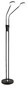 Preview: Globo LED Stehleuchte Silvio 2-flammig 2x 6,5W dimmbar CCT warm-/neutralweiss Schwarz matt Metall 173cm