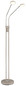 Preview: Globo LED Stehleuchte Silvio 2-flammig 2x 6,5W dimmbar CCT warm-/neutralweiss Sandfarben matt Metall 173cm