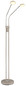 Preview: Globo LED Stehleuchte Silvio 2-flammig 2x 6,5W dimmbar CCT warm-/neutralweiss Sandfarben matt Metall 173cm