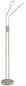 Preview: Globo LED Stehleuchte Silvio 2-flammig 2x 6,5W dimmbar CCT warm-/neutralweiss Sandfarben matt Metall 173cm