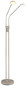 Preview: Globo LED Stehleuchte Silvio 2-flammig 2x 6,5W dimmbar CCT warm-/neutralweiss Sandfarben matt Metall 173cm
