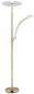 Preview: Globo LED Deckenfluter Tirana 40W dimmbar CCT warm-/neutral-/tageslichtweiss Messingfarben matt Metall 183cm