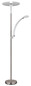 Preview: Globo LED Deckenfluter Tirana 40W dimmbar CCT warm-/neutral-/tageslichtweiss Nickel matt Metall 183cm