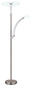 Preview: Globo LED Deckenfluter Tirana 40W dimmbar CCT warm-/neutral-/tageslichtweiss Nickel matt Metall 183cm