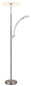 Preview: Globo LED Deckenfluter Tirana 40W dimmbar CCT warm-/neutral-/tageslichtweiss Nickel matt Metall 183cm