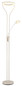 Preview: Globo LED Deckenfluter Ebro 20W warmweiss Sandfarben matt Metall Glas 194cm