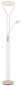 Preview: Globo LED Deckenfluter Ebro 20W warmweiss Sandfarben matt Metall Glas 194cm