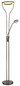 Preview: Globo LED Deckenfluter Ebro 20W warmweiss Kaffeefarben matt Metall Glas 194cm