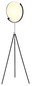 Preview: Globo LED Stehleuchte Miro 24W dimmbar Fernbedienung CCT warm-/tageslichtweiss Schwarz matt Metall Aluminium 168cm