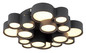 Preview: Globo LED Deckenleuchte Darla 28W warmweiss Anthrazit matt Metall Ø45cm