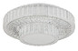 Preview: Globo LED Deckenleuchte Mucky 50W dimmbar Fernbedienung CCT warm-/tageslichtweiss Verchromt klar Metall K5 Kristalle Ø50cm