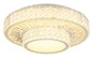 Preview: Globo LED Deckenleuchte Mucky 50W dimmbar Fernbedienung CCT warm-/tageslichtweiss Verchromt klar Metall K5 Kristalle Ø50cm