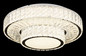 Preview: Globo LED Deckenleuchte Mucky 50W dimmbar Fernbedienung CCT warm-/tageslichtweiss Verchromt klar Metall K5 Kristalle Ø50cm