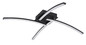 Preview: Globo LED Deckenleuchte Jules 24W CCT warm-/neutral-/tageslichtweiss Schwarz matt Metall 69x69cm