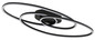 Preview: Globo LED Deckenleuchte Spira 24W warmweiss Schwarz matt Metall 68x25cm