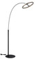 Preview: Globo LED Stehleuchte Della 24W dimmbar CCT warm-/neutral-/tageslichtweiss Schwarz matt grau dunkel Metall Aluminium 190cm