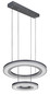 Preview: Globo LED Pendelleuchte Blasius 50W dimmbar Fernbedienung CCT warm-/tageslichtweiss Schwarz Metall Ø50cm