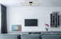 Preview: Globo LED Deckenleuchte Tiny 58W dimmbar Fernbedienung CCT warm-/tageslichtweiss Schwarz matt Metall 90x40cm