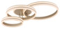 Preview: Globo LED Deckenleuchte Rubio 72W warmweiss Sandfarben matt Metall 79,5x50cm