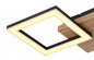 Preview: Globo LED Deckenleuchte Kerry 18W warmweiss Schwarz matt Metall 46x22,5cm