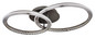 Preview: Globo LED Deckenleuchte Alaina 50W dimmbar Fernbedienung CCT warm-/tageslichtweiss Grau matt Metall Aluminium 75x50cm