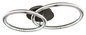 Preview: Globo LED Deckenleuchte Alaina 50W dimmbar Fernbedienung CCT warm-/tageslichtweiss Grau matt Metall Aluminium 75x50cm