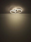 Preview: Globo LED Deckenleuchte Alaina 50W dimmbar Fernbedienung CCT warm-/tageslichtweiss Grau matt Metall Aluminium 75x50cm