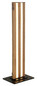 Preview: Globo LED Tischleuchte Hayden 12W warmweiss Schwarz matt Metall 50x18cm