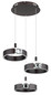 Preview: Globo LED Pendelleuchte Hendricks 36W warmweiss Bronzefarben gebürstet Metall Ø44cm