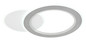 Preview: Globo LED Deckenleuchte Mavis 21W dimmbar Fernbedienung CCT warm-/tageslichtweiss Weiß matt gebürstet Metall Aluminium 51x38cm