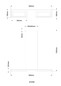Preview: Globo LED Pendelleuchte Bruce 30W warmweiss Schwarz matt Holzoptik dunkel Metall MDF 120x90cm