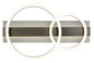Preview: Globo LED Deckenleuchte Norberto 30W neutralweiss Schwarz matt Metall 48x30cm