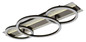 Preview: Globo LED Deckenleuchte Norberto 40W neutralweiss Schwarz matt Metall 62x30cm