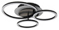 Preview: Globo LED Deckenleuchte Norberto 40W neutralweiss Schwarz matt Metall 46x42cm
