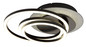 Preview: Globo LED Deckenleuchte Norberto 40W neutralweiss Schwarz matt Metall 46x42cm