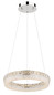 Preview: Globo LED Pendelleuchte Laurel 24W dimmbar Fernbedienung CCT warm-/tageslichtweiss Verchromt Metall Ø40cm
