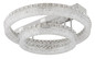 Preview: Globo LED Deckenleuchte Laurel 60W dimmbar Fernbedienung CCT warm-/tageslichtweiss Verchromt Metall Ø60cm