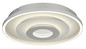 Preview: Globo LED Deckenleuchte Miles 30W CCT warm-/neutral-/tageslichtweiss Silberfarben gebürstet Metall Aluminium Ø40cm