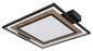 Preview: Globo LED Deckenleuchte Gabaldo 36W warmweiss Schwarz matt Metall 50x45cm