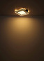 Preview: Globo LED Deckenleuchte Gabaldo 36W warmweiss Schwarz matt Metall 50x45cm