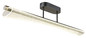 Preview: Globo LED Deckenleuchte Malinda 28W CCT warm-/neutral-/tageslichtweiss Anthrazit matt klar mit Luftblasen Metall 81x19cm