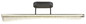 Preview: Globo LED Deckenleuchte Malinda 28W CCT warm-/neutral-/tageslichtweiss Anthrazit matt klar mit Luftblasen Metall 81x19cm
