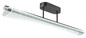Preview: Globo LED Deckenleuchte Malinda 28W CCT warm-/neutral-/tageslichtweiss Anthrazit matt klar mit Luftblasen Metall 81x19cm