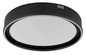 Preview: Globo LED Deckenleuchte Mirrora 40W dimmbar Fernbedienung CCT warm-/tageslichtweiss Schwarz matt verspiegelt 3D Effekt Metall Glas Ø51,5cm