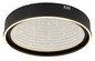 Preview: Globo LED Deckenleuchte Mirrora 40W dimmbar Fernbedienung CCT warm-/tageslichtweiss Schwarz matt verspiegelt 3D Effekt Metall Glas Ø51,5cm