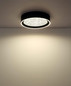 Preview: Globo LED Deckenleuchte Mirrora 24W dimmbar Fernbedienung CCT warm-/tageslichtweiss Schwarz matt verspiegelt 3D Effekt Metall Glas Ø40cm