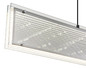 Preview: Globo LED Pendelleuchte Mirrora 40W dimmbar Fernbedienung CCT warm-/tageslichtweiss Schwarz matt verspiegelt 3D Effekt Metall Glas 120x113cm