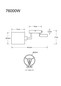 Preview: Globo Wandleuchte Zamora E27 + LED 3W warmweiss Schwarz matt weiß Metall Textil 45,5x15cm