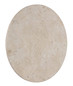 Preview: Globo LED Wandleuchte Jillian 14W warmweiss Weiß matt Metall Travertine Stein Ø30cm