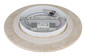 Preview: Globo LED Wandleuchte Jillian 14W warmweiss Weiß matt Metall Travertine Stein Ø30cm